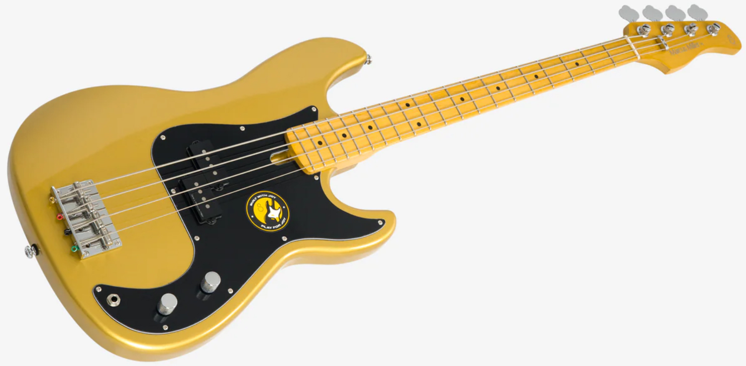 Sire Marcus Miller P5 Alder 4st Mn - Metallic Gold - Basse Électrique Solid Body - Variation 2