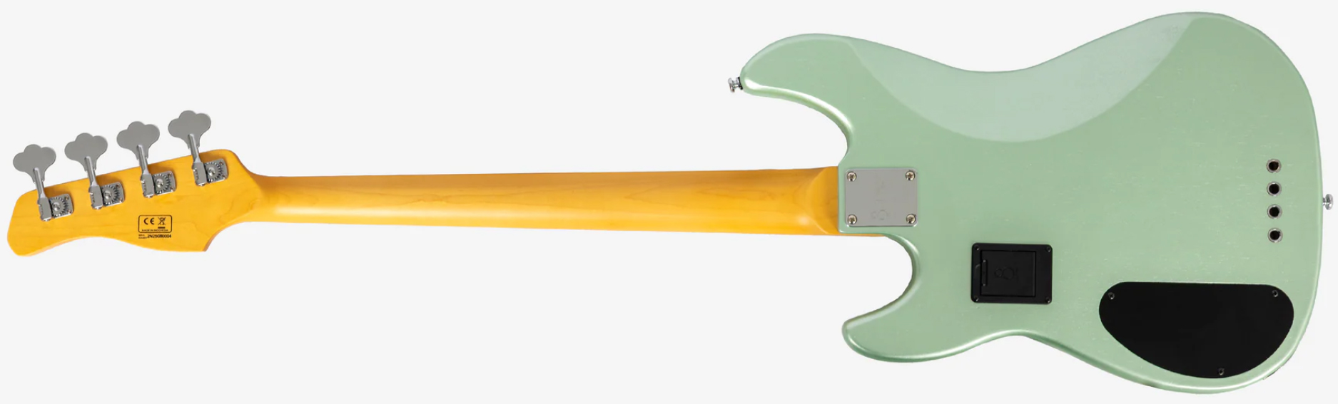 Sire Marcus Miller P6 4st Active Mn - Surf Green Metallic - Basse Électrique Solid Body - Variation 1