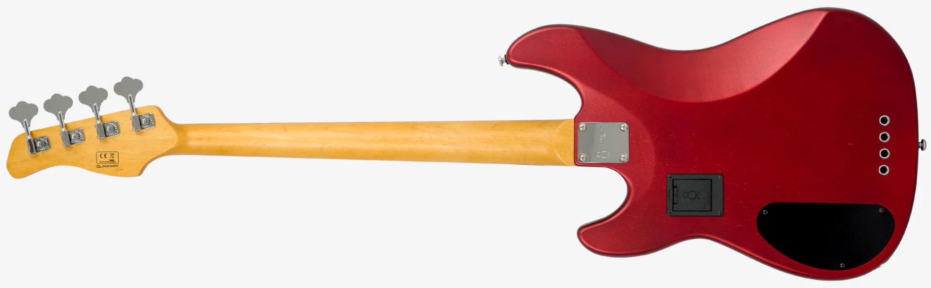 Sire Marcus Miller P6 4st Active Rw - Candy Apple Red - Basse Électrique Solid Body - Variation 1