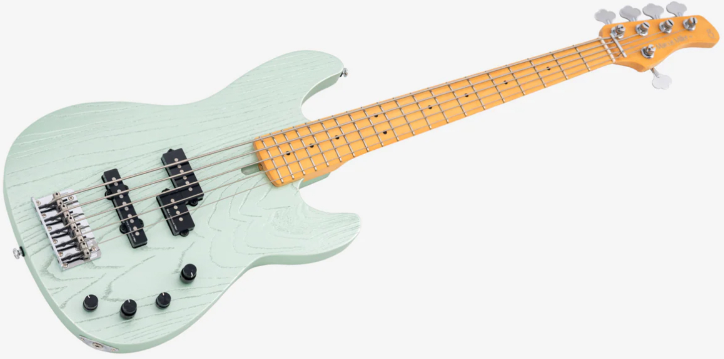 Sire Marcus Miller P6 5st 5c Active Mn - Surf Green Metallic - Basse Électrique Solid Body - Variation 2