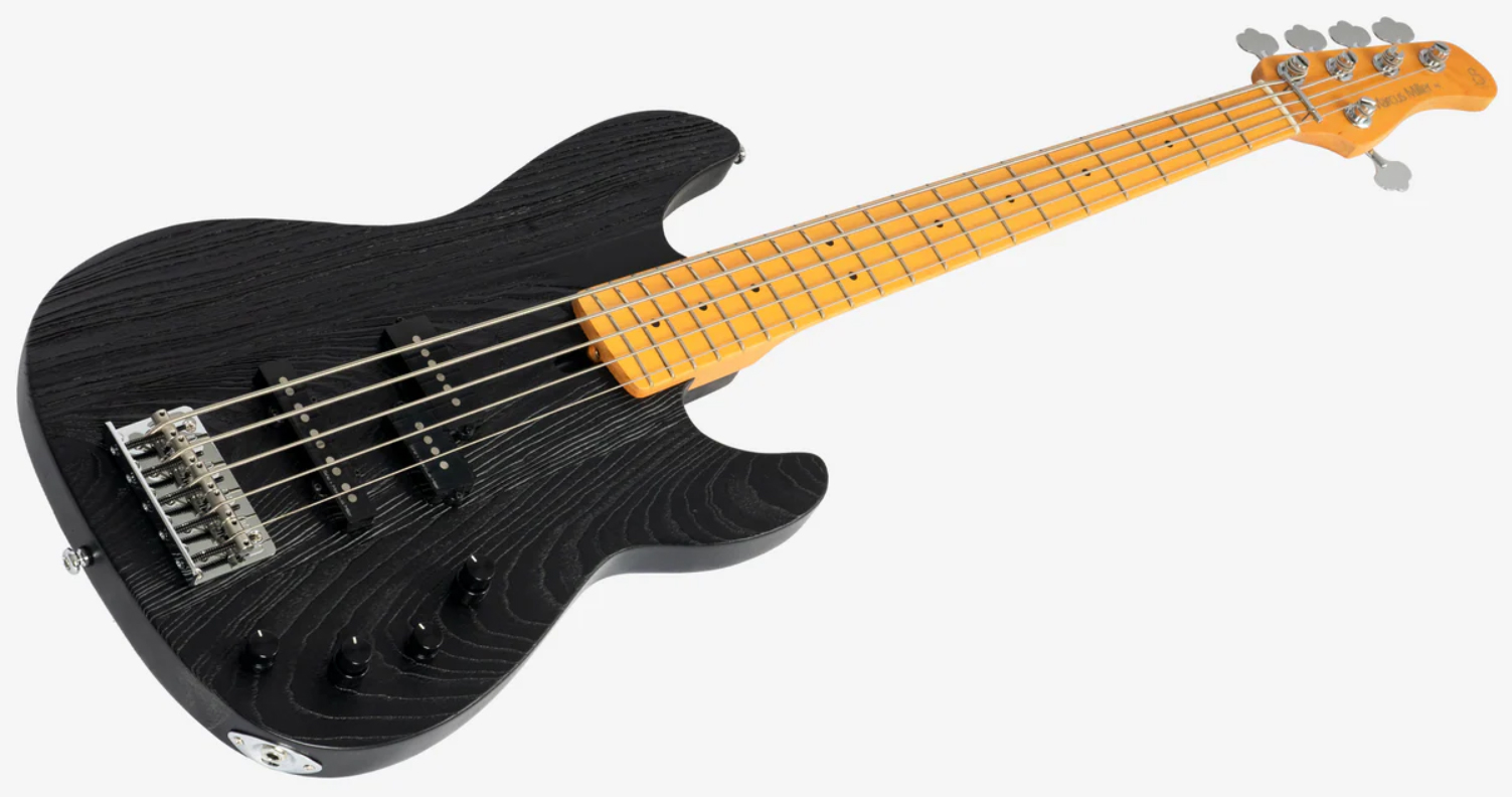 Sire Marcus Miller P6 5st 5c Active Rw - Black - Basse Électrique Solid Body - Variation 6