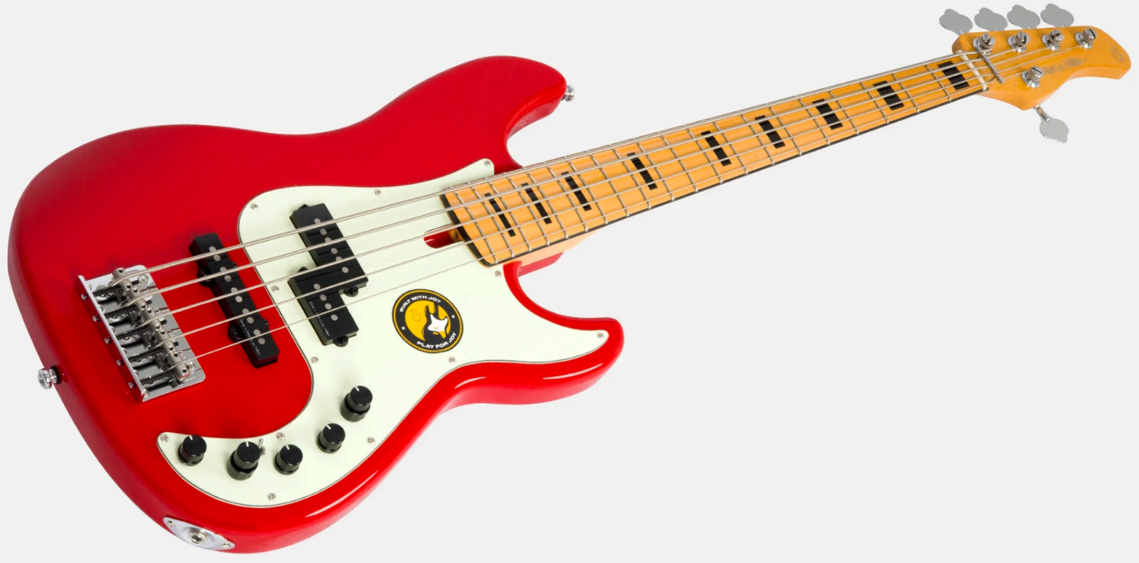 Sire Marcus Miller P7 Alder 5st 5c Active Mn - Dakota Red - Basse Électrique Solid Body - Variation 2