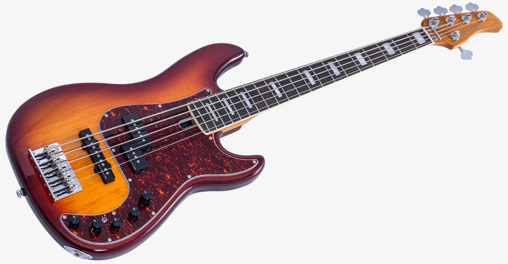 Sire Marcus Miller P7 New Gen 5st 5c Active Eb - Tobacco Sunburst - Basse Électrique Solid Body - Variation 2