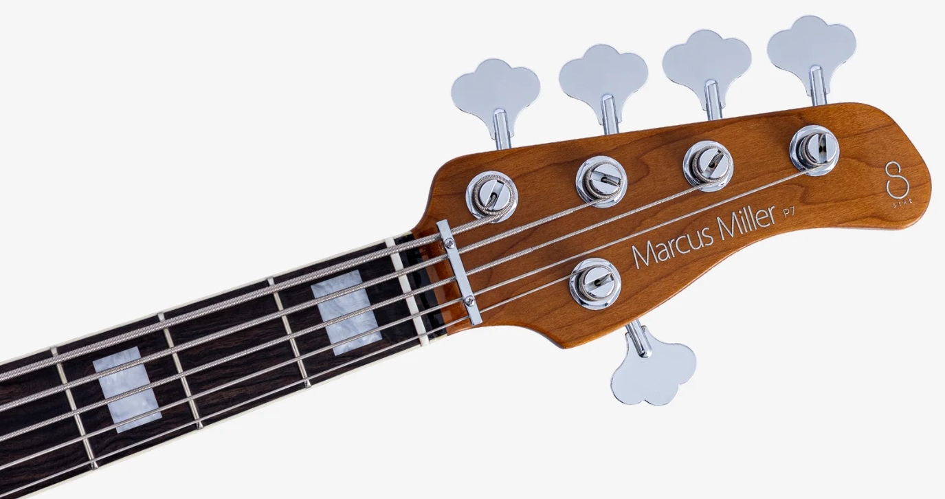 Sire Marcus Miller P7 New Gen 5st 5c Active Eb - Antique White - Basse Électrique Solid Body - Variation 3