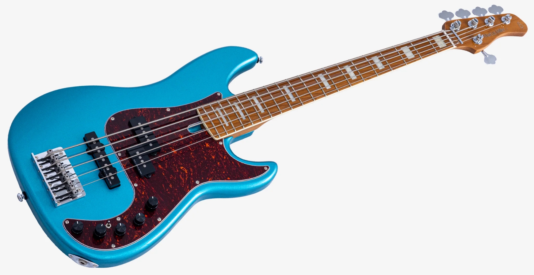 Sire Marcus Miller P7 New Gen 5st 5c Active Mn - Tide Pool - Basse Électrique Solid Body - Variation 2