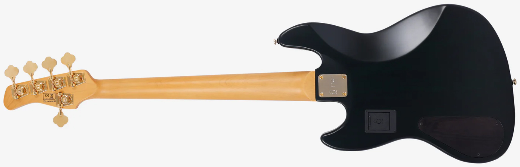Sire Marcus Miller V10 5st 2nd Gen. 5c Active Mn - Transparent Green Satin - Basse Électrique Solid Body - Variation 1