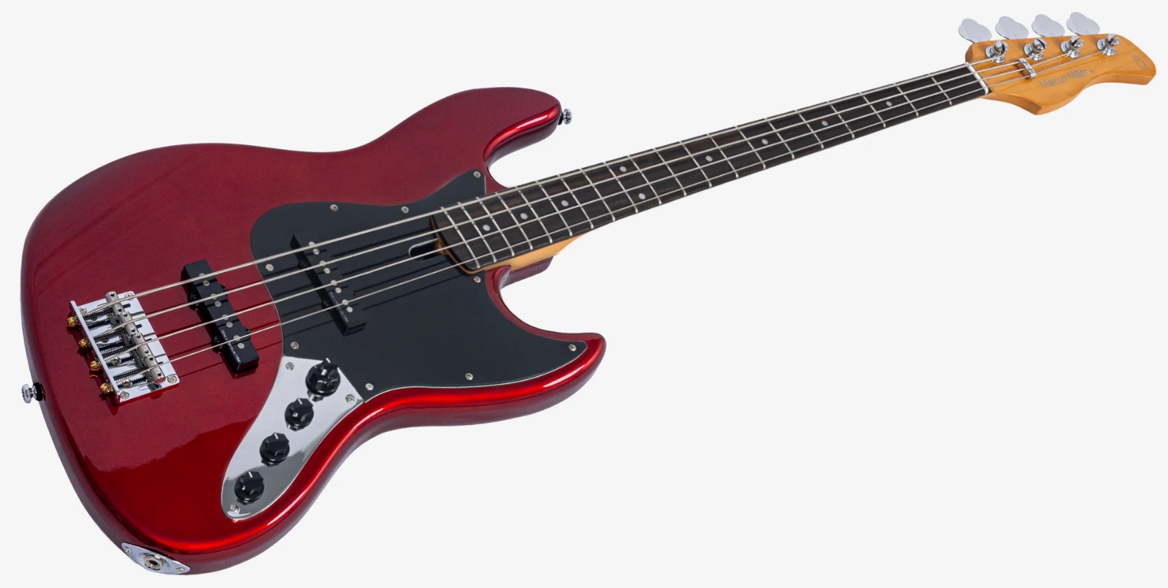 Sire Marcus Miller V3 New Gen 4st Active Rw - Candy Apple Red - Basse Électrique Solid Body - Variation 2