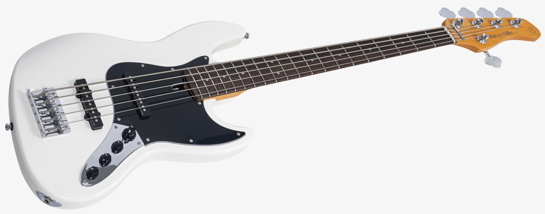 Sire Marcus Miller V3 New Gen 5st 5c Active Rw - Antique White - Basse Électrique Solid Body - Variation 2