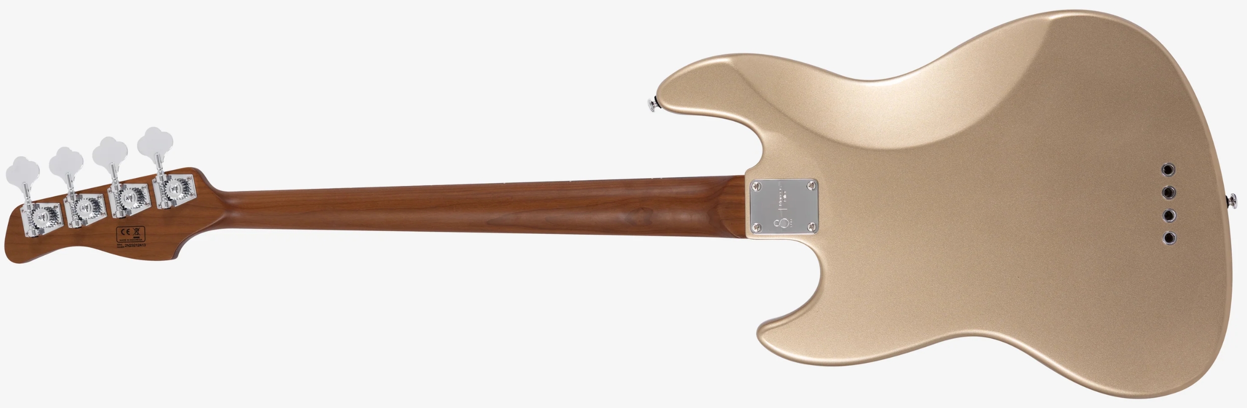 Sire Marcus Miller V5 4st Lh Gaucher Mn - Champagne Gold Metallic - Basse Électrique Solid Body - Variation 1
