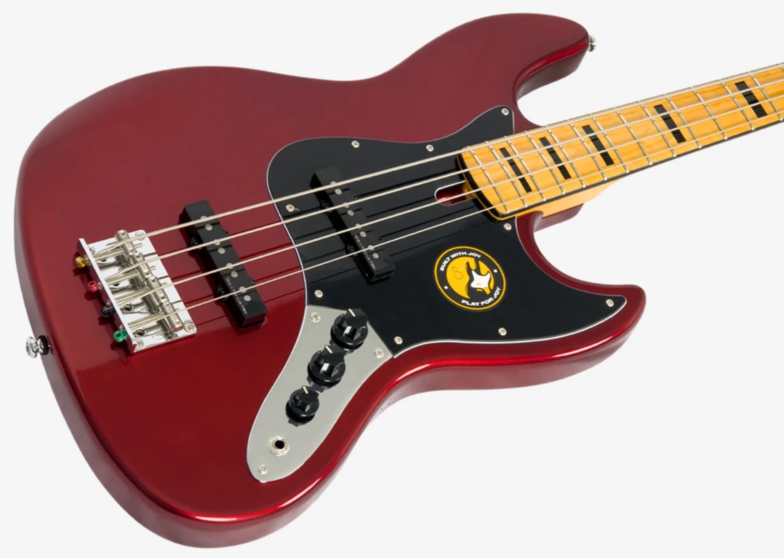 Sire Marcus Miller V5 4st Lh Gaucher Mn - Candy Apple Red - Basse Électrique Solid Body - Variation 2