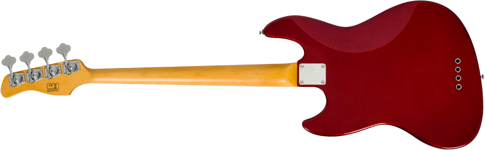Sire Marcus Miller V5 Alder 4st Fretless Mn - Candy Apple Red - Basse Électrique Solid Body - Variation 1