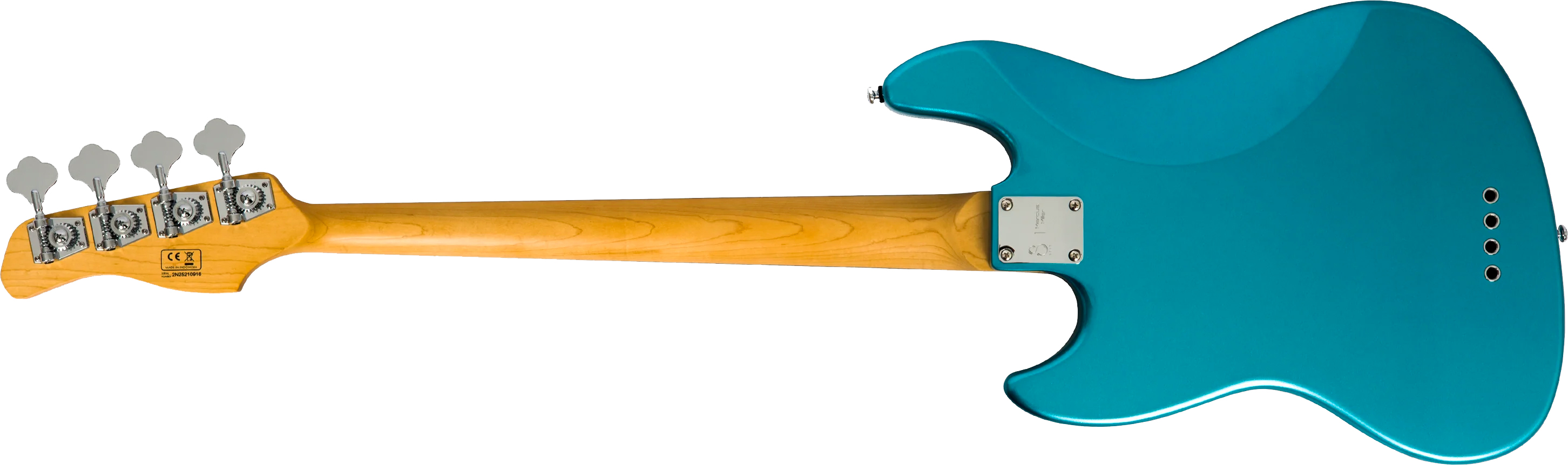Sire Marcus Miller V5 Alder 4st Fretless Mn - Tide Pool - Basse Électrique Solid Body - Variation 1