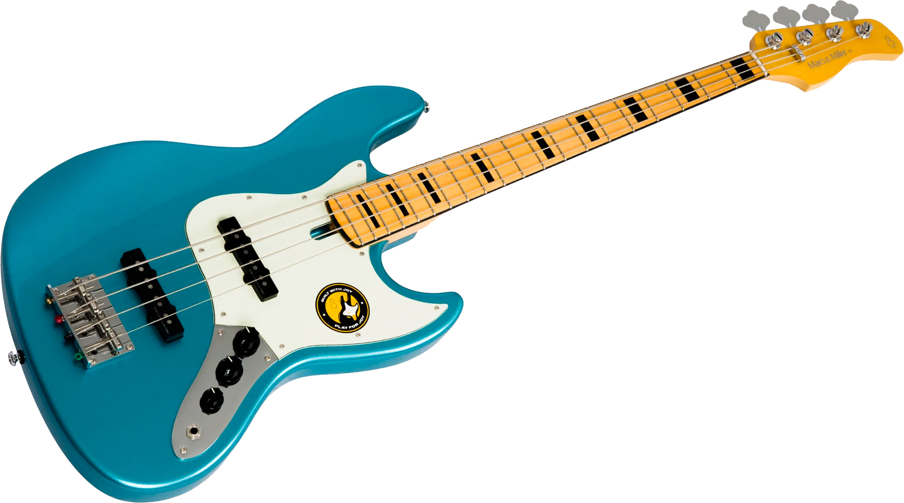 Sire Marcus Miller V5 Alder 4st Fretless Mn - Tide Pool - Basse Électrique Solid Body - Variation 2