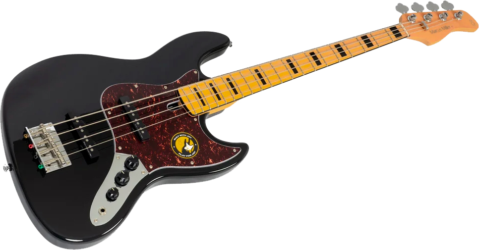 Sire Marcus Miller V5 Alder 4st Fretless Mn - Black - Basse Électrique Solid Body - Variation 3