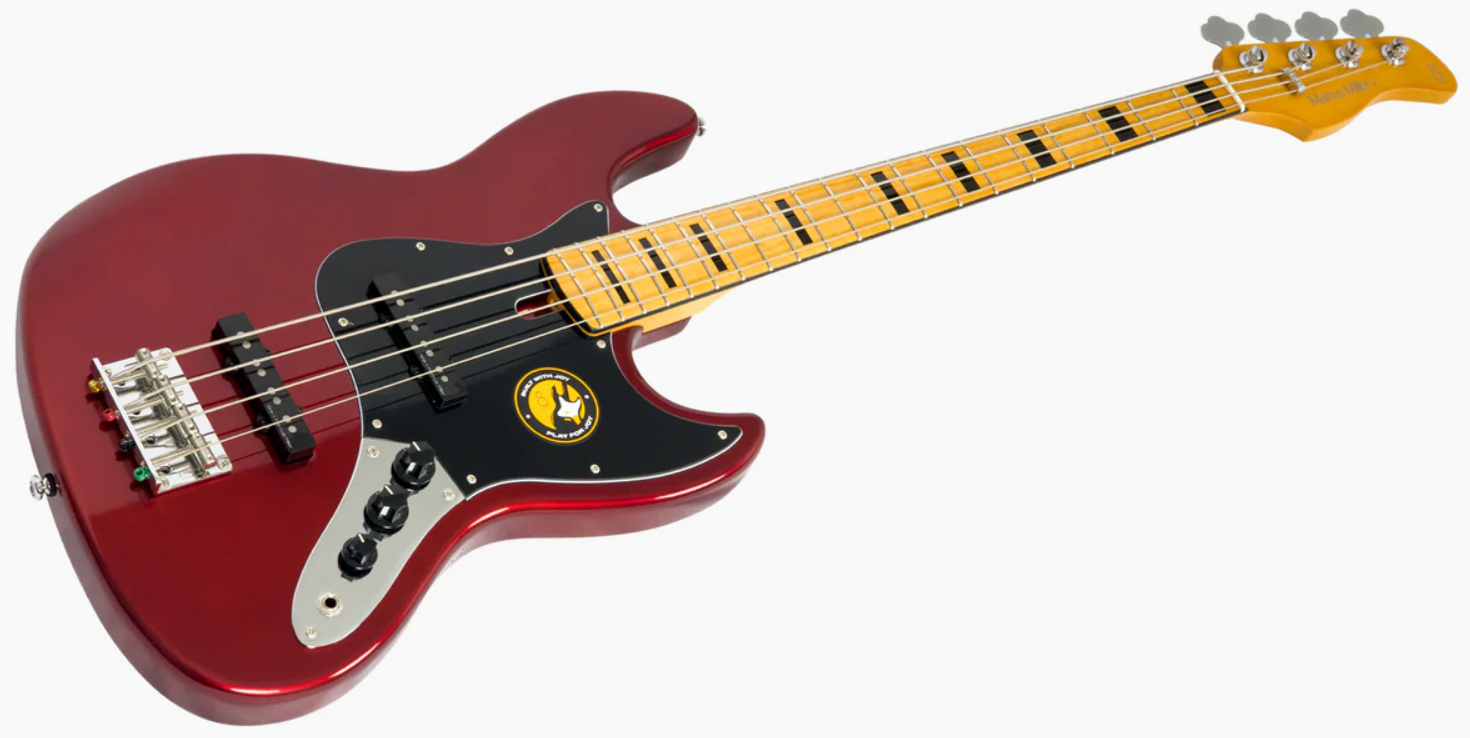 Sire Marcus Miller V5 Alder 4st Mn - Candy Apple Red - Basse Électrique Solid Body - Variation 2