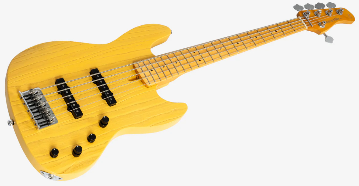 Sire Marcus Miller V6 5st 5c Active Mn - Butterscotch - Basse Électrique Solid Body - Variation 2