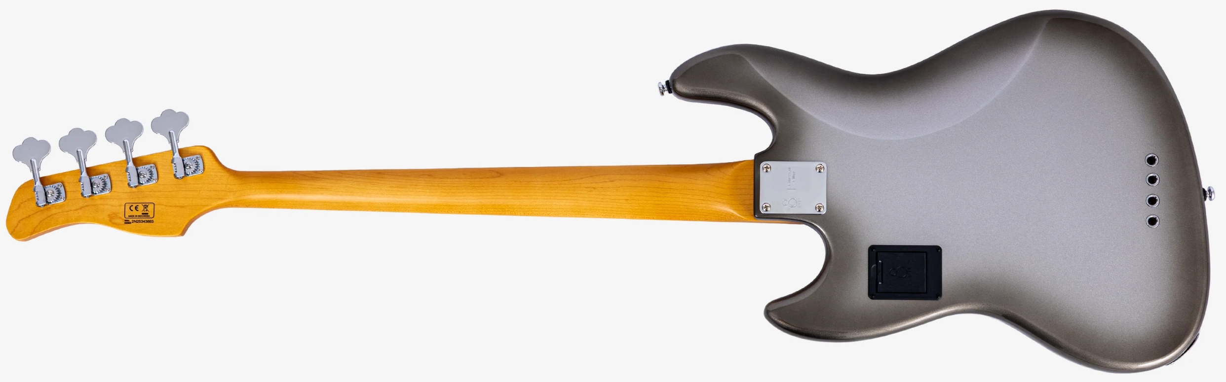 Sire Marcus Miller V7 Alder 2nd Gen 4st 4c Active Eb - Mercury - Basse Électrique Solid Body - Variation 1