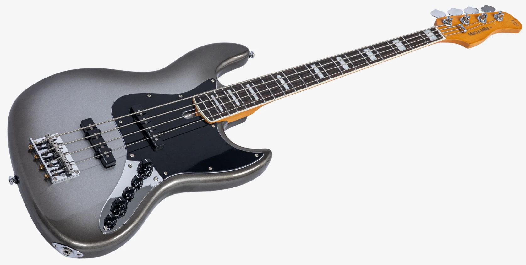 Sire Marcus Miller V7 Alder 2nd Gen 4st 4c Active Eb - Mercury - Basse Électrique Solid Body - Variation 2
