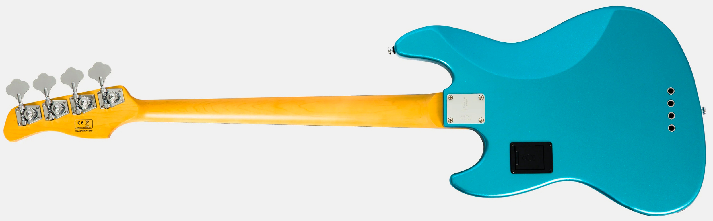 Sire Marcus Miller V7 Alder 2nd Gen 4st 4c Active Mn - Tide Pool - Basse Électrique Solid Body - Variation 1