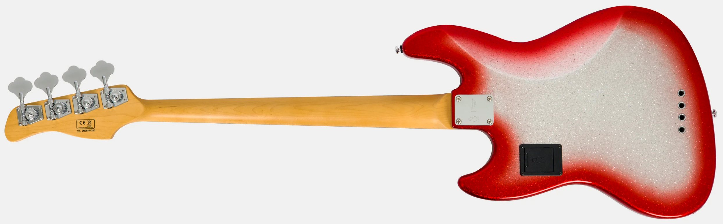 Sire Marcus Miller V7 Alder 2nd Gen 4st 4c Active Mn - Redburst Sparkle - Basse Électrique Solid Body - Variation 1