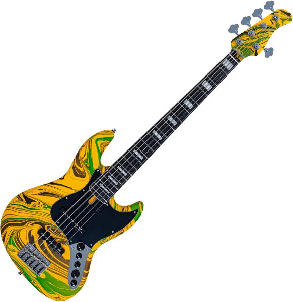 Sire Marcus Miller V7 Alder New Gen 5ST (5-String) - yellow swirl