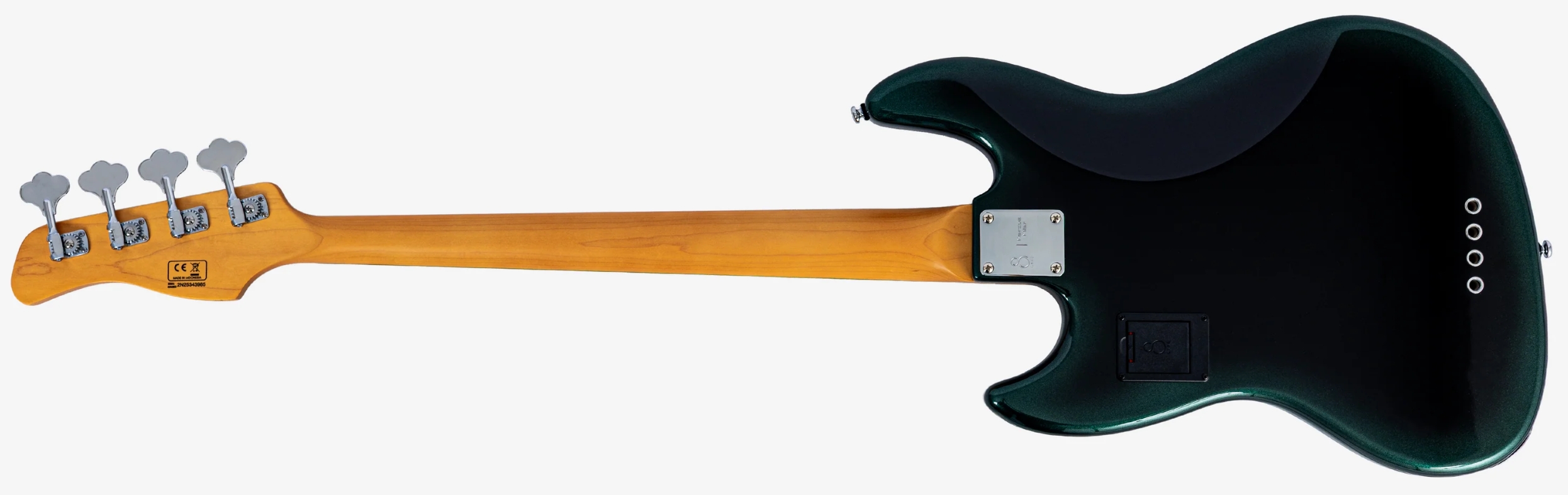 Sire Marcus Miller V7 Alder New Gen 4st 4c Active Eb - Dark Forest - Basse Électrique Solid Body - Variation 1