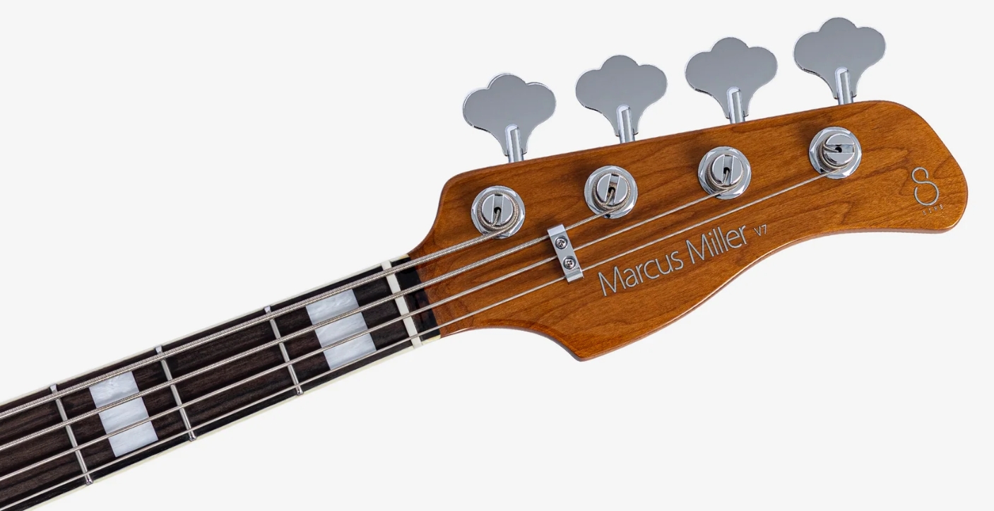 Sire Marcus Miller V7 Alder New Gen 4st 4c Active Eb - Candy Apple Red - Basse Électrique Solid Body - Variation 3