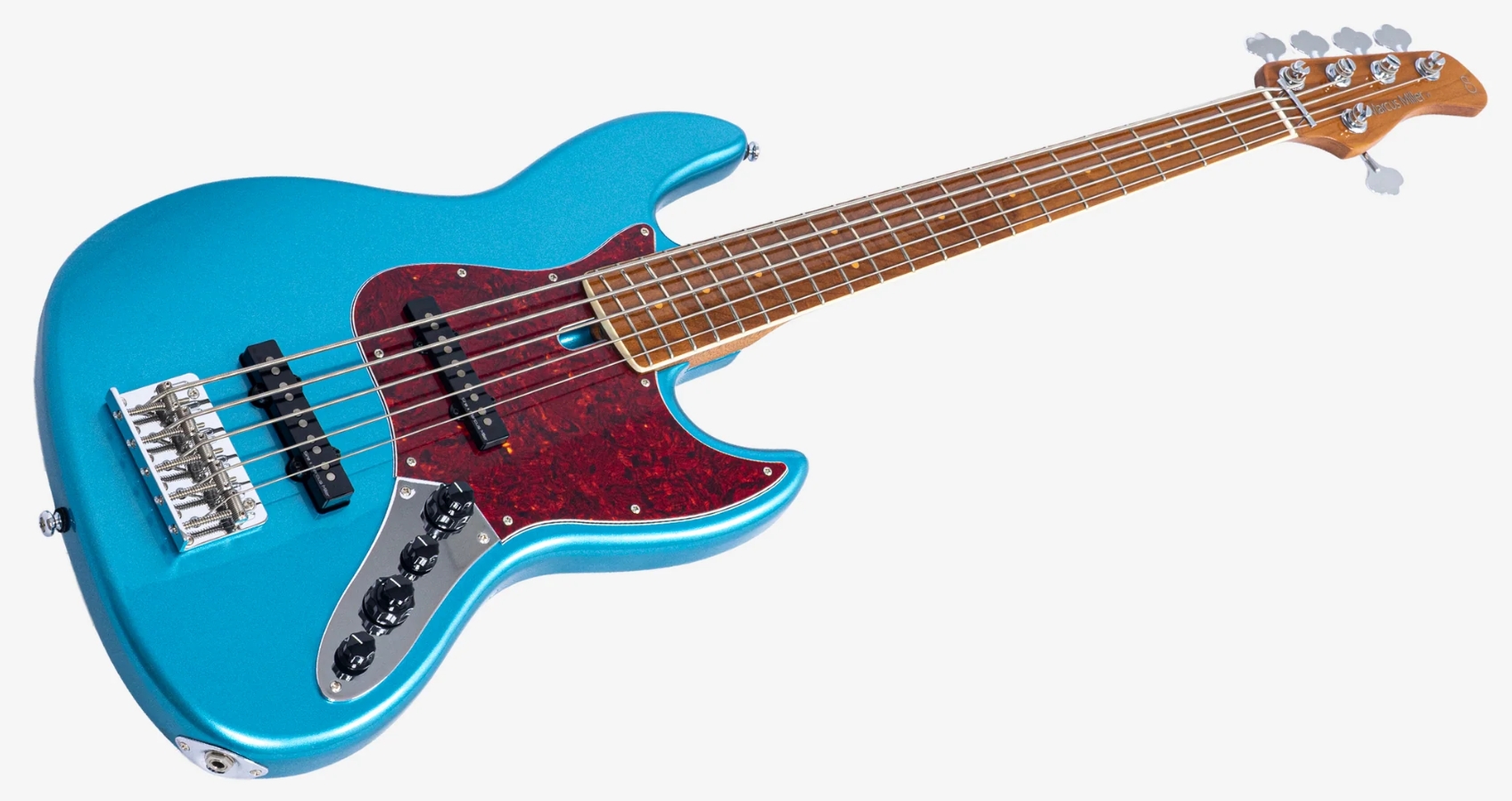 Sire Marcus Miller V7 Vintage New Gen 5st 5c Active Mn - Tide Pool - Basse Électrique Solid Body - Variation 2