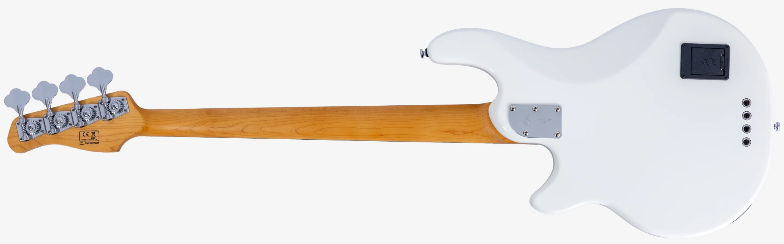 Sire Marcus Miller Z7 4st Lh 4c Gaucher Active Eb - Antique White - Basse Électrique Solid Body - Variation 1