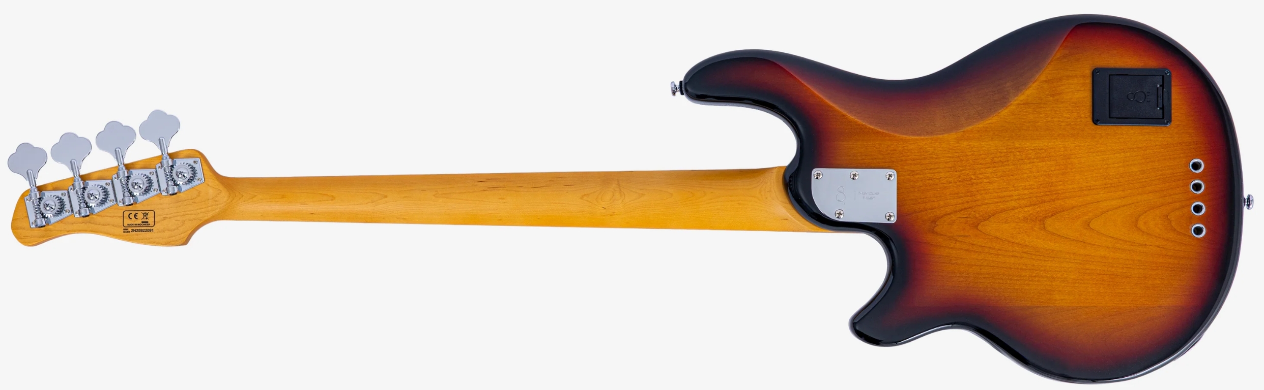 Sire Marcus Miller Z7 4st Lh 4c Gaucher Active Mn - 3 Tone Sunburst - Basse Électrique Solid Body - Variation 1