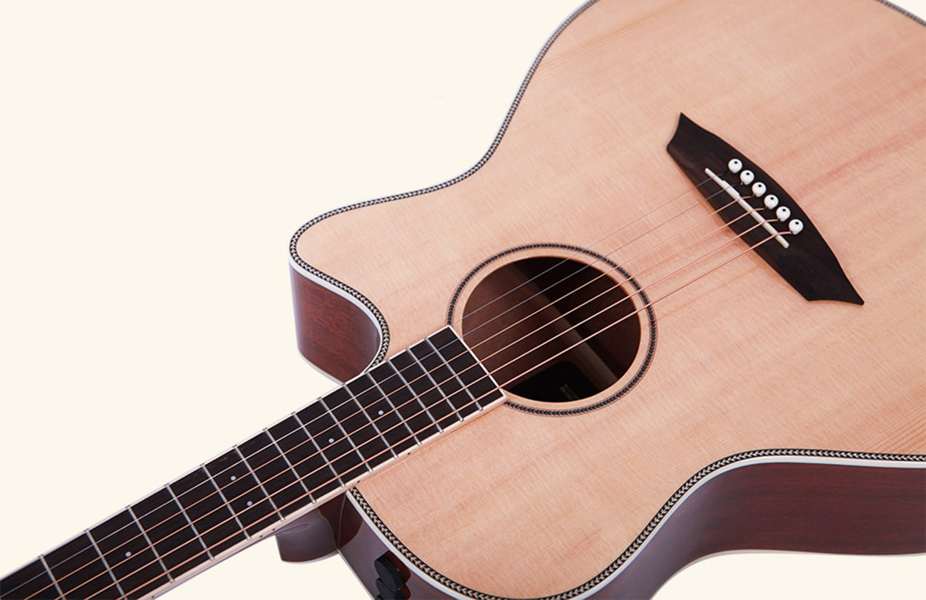 Sire R3 Gs Nt Grand Auditorium Cw Epicea Acajou Rw - Natural - Guitare Electro Acoustique - Variation 1