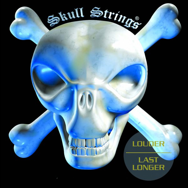 Cordes guitare électrique Skull strings Standard Medium Electric Guitar 11-52 - jeu de 6 cordes