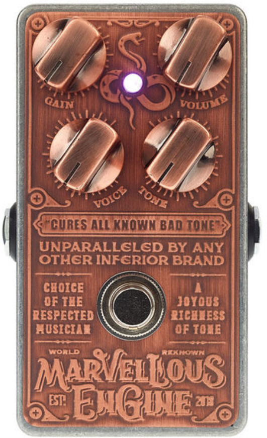 Snake Oil Marvellous Engine Distortion - PÉdale Overdrive / Distortion / Fuzz - Main picture