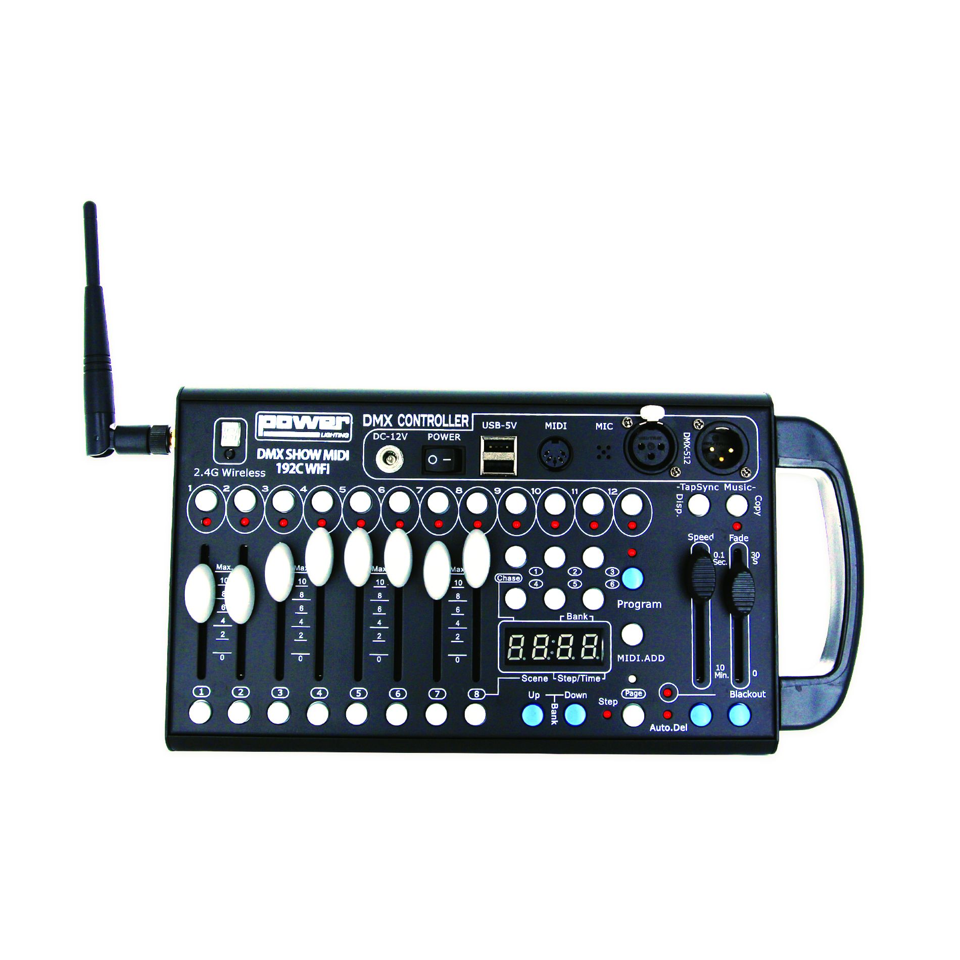 Power Lighting Dmx Show Midi 192c Wifi - ContrÔleur Et Interface Dmx - Variation 1