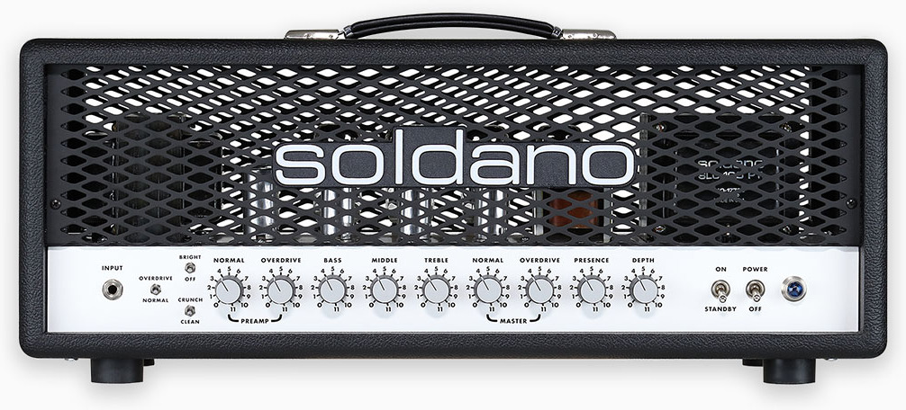 Soldano Slo 100 Super Lead Overdrive Classic 100w Head - Ampli Guitare Électrique TÊte / PÉdale - Main picture