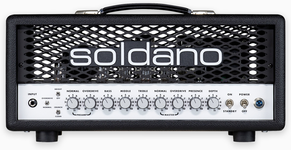 Soldano Slo 30 Super Lead Overdrive Classic 30w Head - Ampli Guitare Électrique TÊte / PÉdale - Main picture