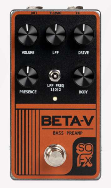 SolidGoldFX BETA-V ベースプリアンプ Amazon.com: SolidGoldFX BETA-V Bass Preamp Pedal : Musical