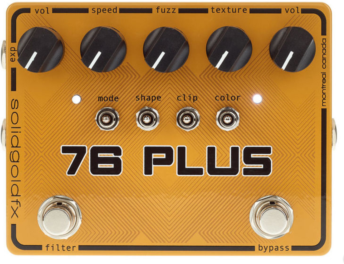 Solidgoldfx 76 Plus Octave Up Fuzz & Filter - PÉdale Overdrive / Distortion / Fuzz - Main picture