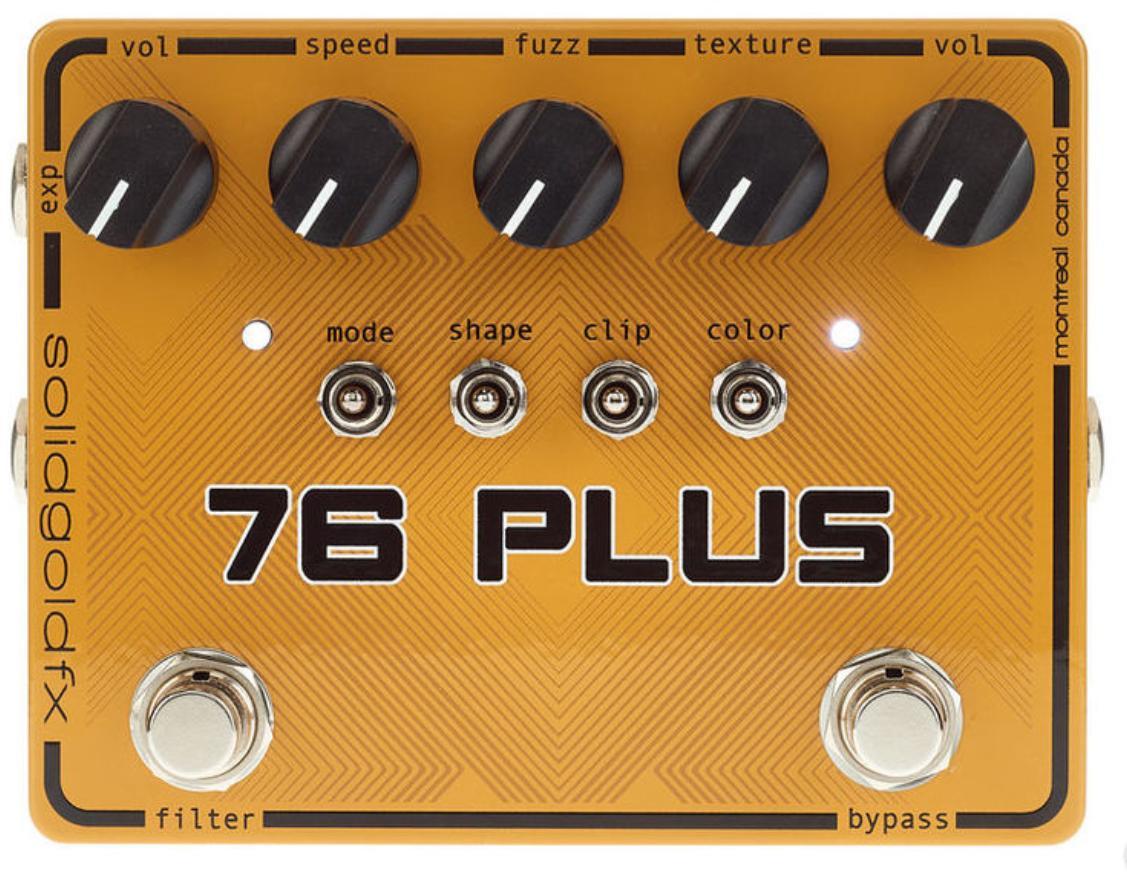 Pédale overdrive / distortion / fuzz Solidgoldfx 76 Plus Octave Up Fuzz & Filter