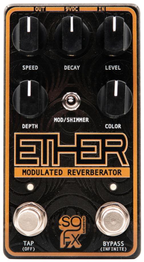 Pédale reverb / delay / echo Solidgoldfx Ether Modulated Reverberator