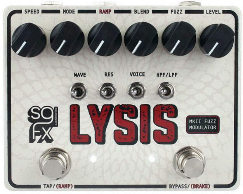 Solidgoldfx Lysis Mkii Polyphonic Octave Fuzz Modulator - PÉdale Chorus / Flanger / Phaser / Tremolo - Main picture