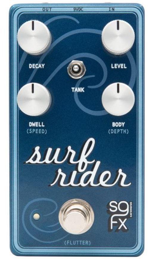 Pédale reverb / delay / echo Solidgoldfx Surf Rider IV Spring Reverb