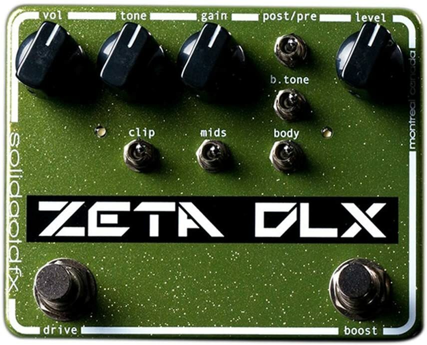 Solidgoldfx Zeta Dlx Preamp Overdrive Boost - Preampli Électrique - Main picture