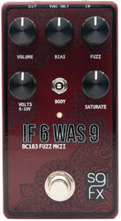 Pédale overdrive / distortion / fuzz Solidgoldfx If 6 Was 9 BC183 MKII Fuzz