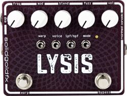 Pédale overdrive / distortion / fuzz Solidgoldfx Lysis Polyphonic Octave Down Fuzz Modulator