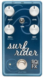 Pédale reverb / delay / echo Solidgoldfx Surf Rider IV Spring Reverb