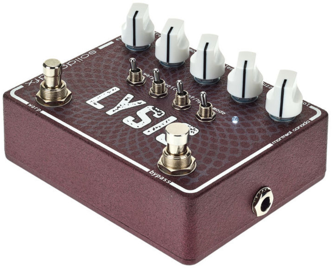 Solidgoldfx Lysis Polyphonic Octave Down Fuzz Modulator - PÉdale Overdrive / Distortion / Fuzz - Variation 2