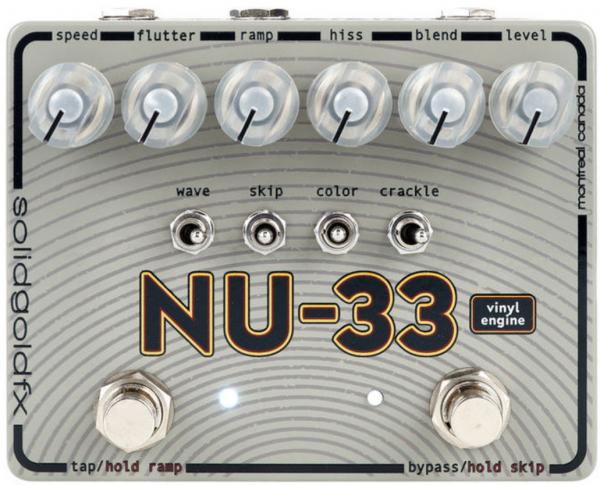 Solidgoldfx NU-33 Vinyl Engine Modulation, chorus, flanger, phaser