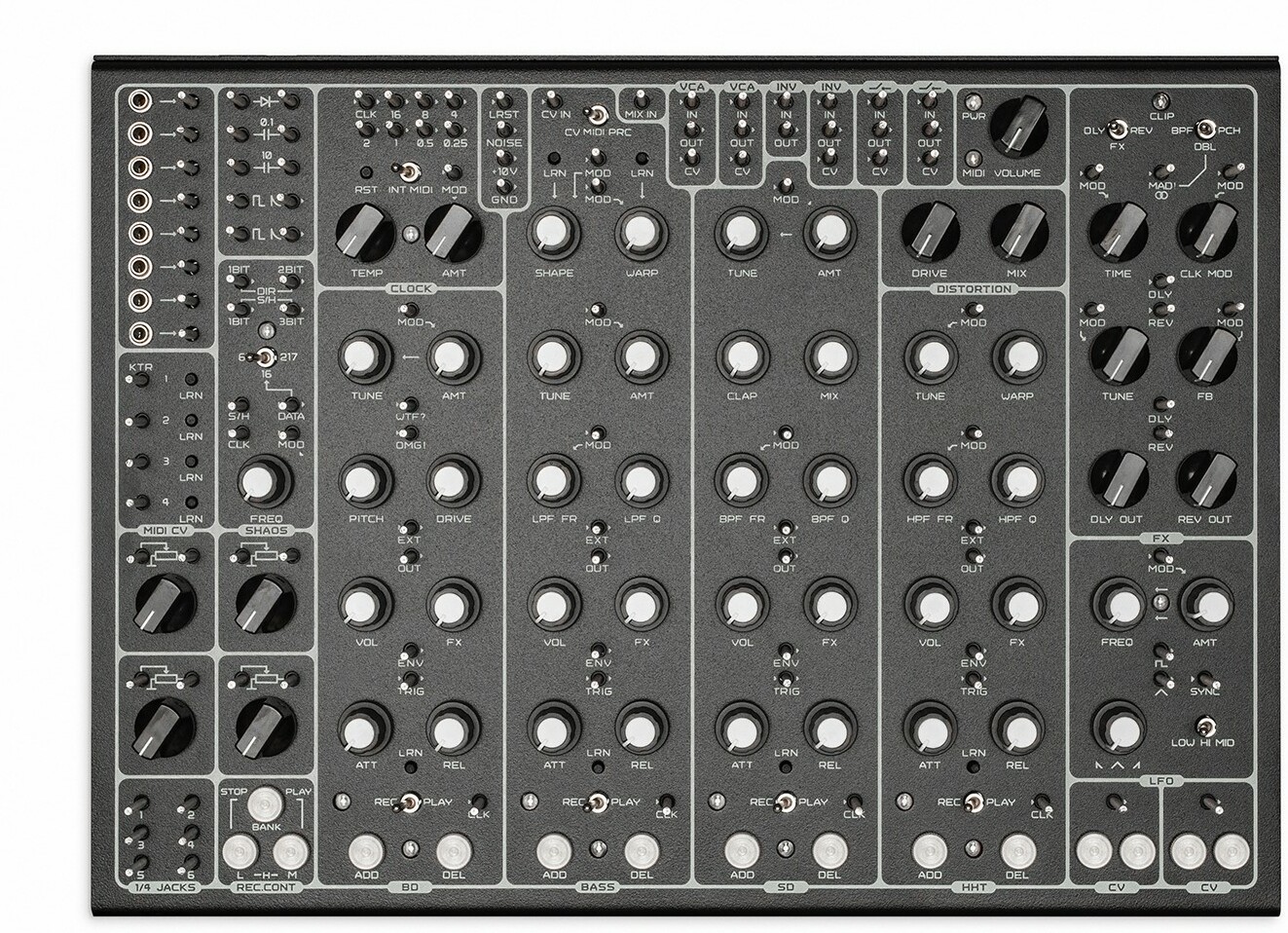 Soma Pulsar-23 Black (screw) - Boite À Rythme - Main picture