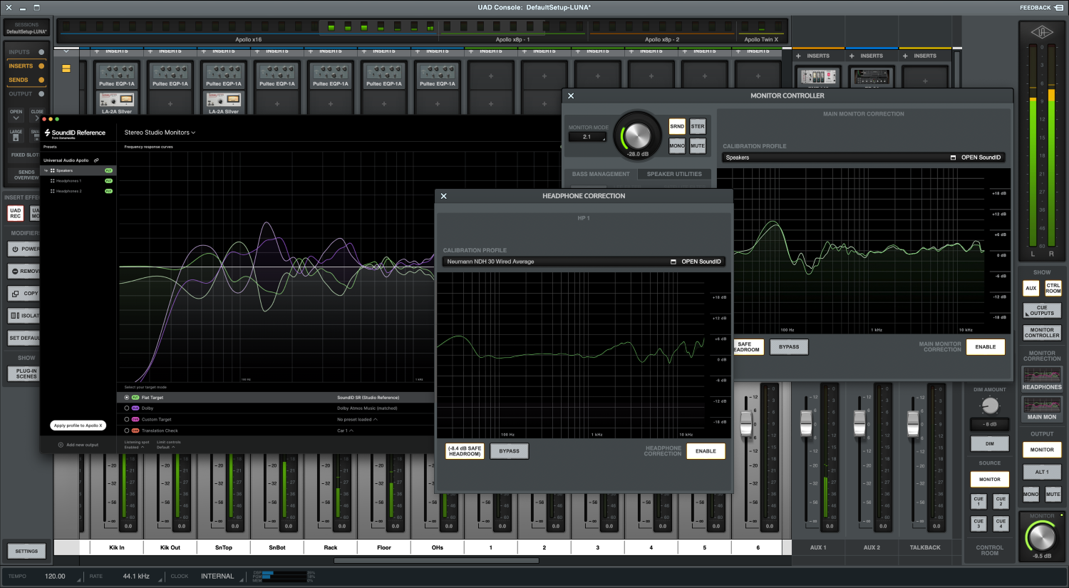 Sonarworks Soundid Reference For Headphones And Apollo Monitor Correction Add-on Bundle (download Only) - Plug-in Effet - Variation 1